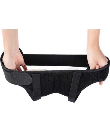 Adjustable Men s Inguinal Hernia Belt - Support Foam Cushions for Optimal Comfort - Black - Buy Online on GoSupps.com