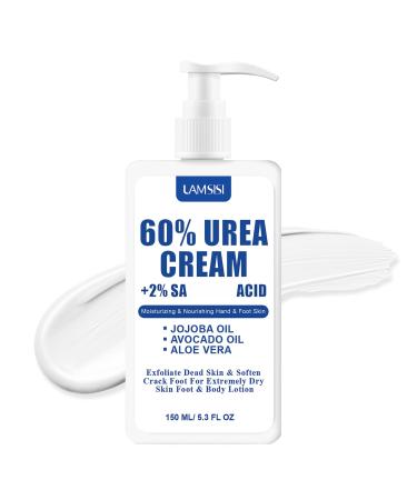 60% Urea Cream Foot Cream Cracked Heel Repair Cream For Feet and Hands Callus Remover For Dry And Hard Skin Urea Cream for Hand Foot Body Care 150g