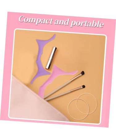 Abaodam brow guide template brow makeup supplies eyebrow shaping stencil Makeup Tools USB 17.3x5.9cm Pink - Buy Online on GoSupps.com
