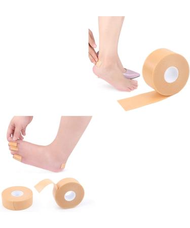Hand Foot Care Protector Tape Roll - Elastic Wear-Resistant Heel Sticker - Multi-Purpose Wrap for Feet, Toes, Fingers, Wrists, Arms, Knees - Anti-Slip High Heel Protection - 2 PCS - Buy Online on GoSupps.com