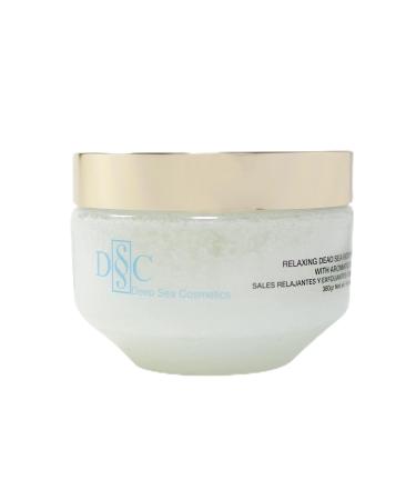 Deep Sea Cosmetics | Relaxing Dead Sea Body Salt Scrub | Body Scrub with Dead Sea Salt and Minerals Aromatic Oils and Vitamin E - 14.4 Oz