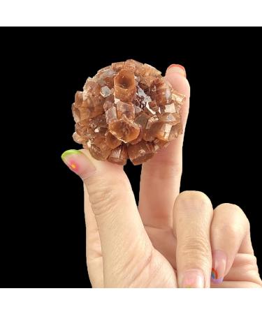 Natural Crystal Rough 1.5"-2" Natural Aragonite Crystal Aragonite Cluster Teaching Specimen Strange Stone Collection Home Decor - Buy Online on GoSupps.com