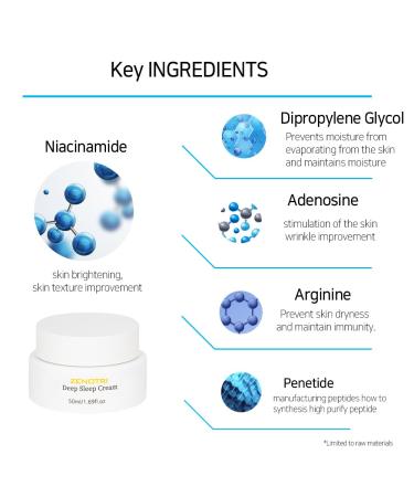 Buy Deep Sleep Facial Cream (50ml) - Hydrating Night Cream for Restful Skin | International Shipping Available - Buy Online on GoSupps.com