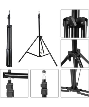 SLOW DOLPHIN 10Ft Adjustable Backdrop Support System Kit - Studio Quality Background Stand with Carry Bag - Buy Online on GoSupps.com
