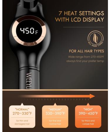 3/4 Inch Long Barrel Curling Iron - Ceramic Tourmaline Hair Wand - Dual Voltage - Buy Online on GoSupps.com