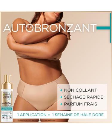 GARNIER Ambre Solaire - Coffret Mousse & S rum Autobronzants & Hydratants - Teint Naturel & Radieux - Eau De Coco Glyc rine Acide Hyaluronique - Vegan & Cruelty Free - Visage & Corps Coffret Autobronzant Visage + Corps - Buy Online on GoSupps.com
