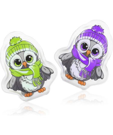 Com-Four Reusable Pocket Warmer - Colorful Owl Hand Warmers for Kids - 4-Pack Heating Pillows for Cold Days & On-the-Go - Buy Online on GoSupps.com