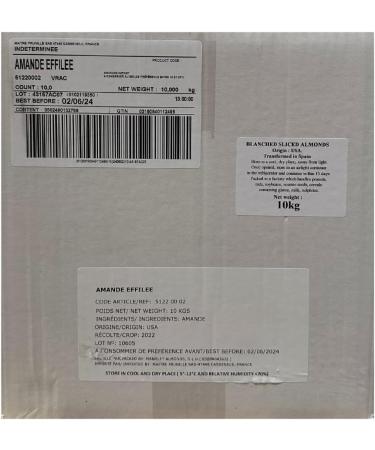 Flaked Almonds 10kg - Buy Online on GoSupps.com