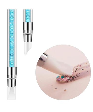 5Pcs Dual Tipped Nail Sculpture Pen with Silicone Rubber Tip - Nail Art Tool for Rhinestone & Polish Carving - Buy Online on GoSupps.com