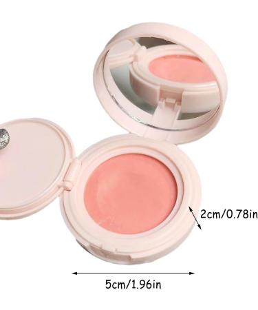 Cream Blush For Cheeks Lightweight Creamy Air Cushion Cheek Blush Long-lasting Waterproof Highly Pigmented Blendable Moisturizing Face Blushes & Face Makeup For Dewy Finish And Natural Look - Buy Online on GoSupps.com