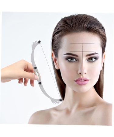 Healeved 4pcs Brow Mapping Tool Eyebrow Measuring Ruler Eyebrow Shaping Kit Foldable Aluminum Alloy - Buy Online on GoSupps.com