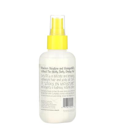 CurlyKids Curly Oil 4.6 Oz - Nourishing Oil for Curly Hair | International Shipping Available - Buy Online on GoSupps.com