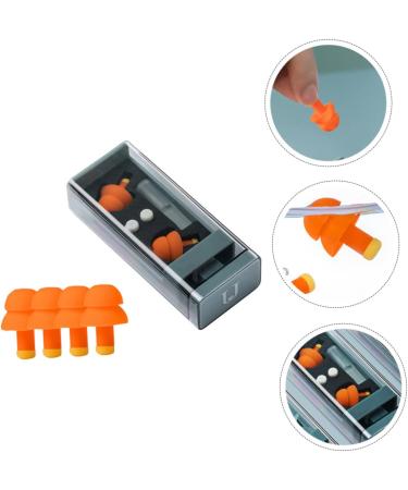 Buy Sound-Isolating Noise-Canceling Earplugs - Best for Sleep & Focus | Portable Stylish Earplugs - 1 Set (Pack of 1 - Buy Online on GoSupps.com