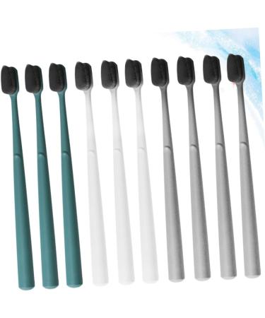 Minkissy 10-Pack Nylon Interdental Cleaning Toothbrushes | Travel Oral Care Tool for Adults | Best Tooth Cleaning Solution - Buy Online on GoSupps.com