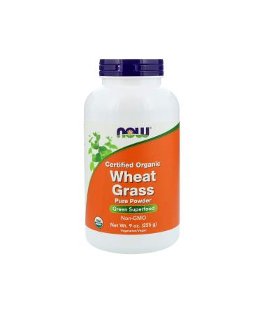 Now Foods Certified Organic Wheat Grass 9 oz (255 g)