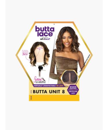 Sensationnel Butta Lace Front Wig - Natural Pre-Plucked HD Transparent Lace - BUTTA Unit 8 (1B) - Buy Online on GoSupps.com