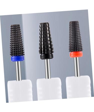 POPETPOP Black Ceramic Nail Polishing Head Nail Polishing Tool Acrylic Nail Drill Bits Rainbow Hair Clips Braiding Toy Nail Tools Nail Art Drill Bits Short Hair Set Women's Ceramics - Buy Online on GoSupps.com
