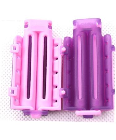SOESFOUFU Styling Curler Hair Grip Curlers Roller Curling Wand Curling Clip Hair Travel Foam Roller Rosy - Buy Online on GoSupps.com