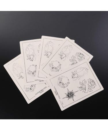 5pcs SUPVOX Rose Pattern Silicone Tattoo Practice Skin for Training - Buy Online on GoSupps.com