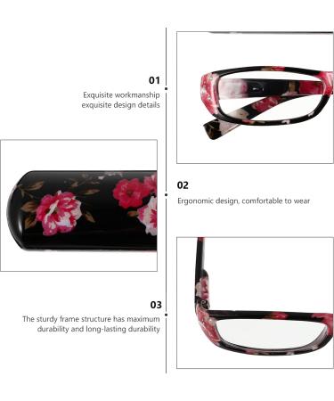 BEZAX 2 PCS High Definition Reading Glasses for Elderly | Stylish Diamond Frame | International Shipping Available - Buy Online on GoSupps.com