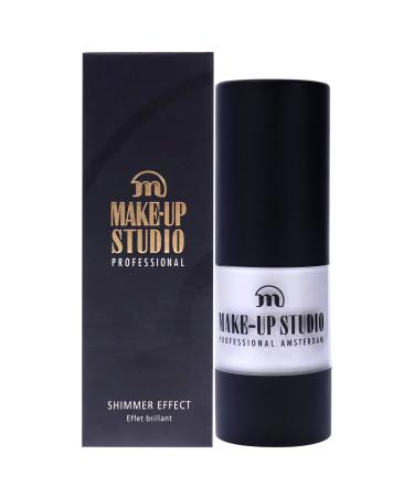 Professional Make-Up Shimmer Effect Face Highlighter - For All Skin Types - Easy To Use - No Fallout - Subtle To Maximum Effect - Has A Light Texture That Blends Well - Silver - 0.51 Oz