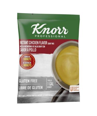 Knorr Professional Chicken Gravy Mix Gluten Free No Artificial Flavors 1 lb Pack of 6 - Buy Online on GoSupps.com