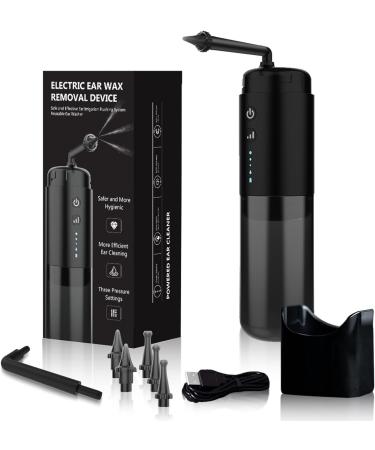 Electric Ear Wax Removal System - Water Powered Ear Irrigation Tool with 3 Pressure Settings for Effective Ear Cleaning - Buy Online on GoSupps.com