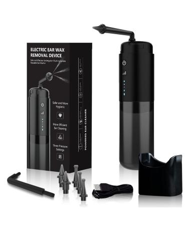 Earwax Removal Tool Warm Water Injection Ear Cleaner 3 Cleaning Modes Flared Tips Electric Earwax Remover with 1200mAh Battery 6 Nozzles for Adults and Kids