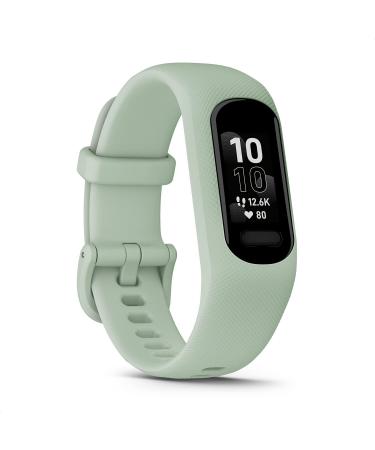 Garmin V vosmart 5-Fitness tracker with an extra-wheeled OLED touch display health function such as sleep quality and heart rate measurement.Up to 7 days of battery life and emergency aid overhauled general