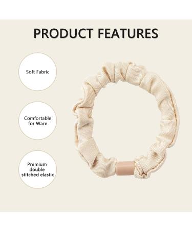 Scrunchies Hair Ties for Heavy or Curly Hair - 48 PCS Elastic Ponytail Holders for Women and Girls - Multi-2 - Buy Online on GoSupps.com