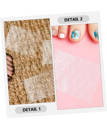  Ipetboom Ipetboom 100 Sheets of Gel Nail Glue for False Nails Nail Glue Sticker for False Nails Sticky Tabs for Nails Labels Stickers Labels - Buy Online on GoSupps.com