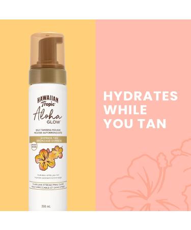 Hawaiian Tropic Aloha Glow Self-Tanning Mousse Express Tan Sunless Tanning Foam 1 Hour Express Tan 200g. - Buy Online on GoSupps.com