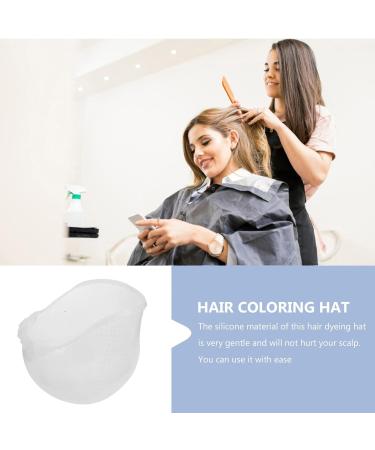 Bonnet de Coloration Cheveux en Silicone Perfor Taille Unique pour M ches Pr cises Soins Capillaires Salon et Usage Domestique Semi-transparent - Buy Online on GoSupps.com