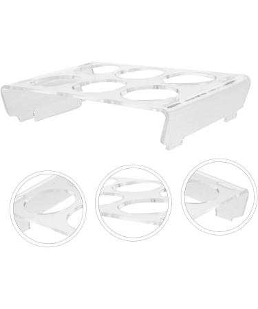 STOBAZA 1 Set Refrigerator Eggs Acrylic Egg Holder Egg Container Egg Storage Organizer Egg Tray Storage Box - Buy Online on GoSupps.com