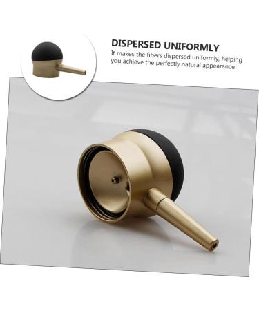 WOONEKY Reissue Nozzle Hair Building Fibers Applicator Hair Fibers Spray Applicator Hair Fiber Pump Golden - Buy Online on GoSupps.com