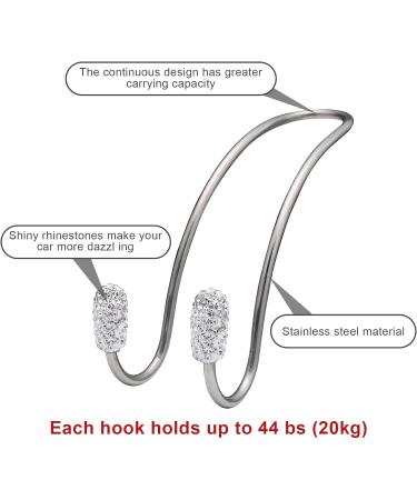 Car Seat Hook - Multi-Function Headrest Organizer for Handbags in Trucks & Vehicles - Buy Online on GoSupps.com