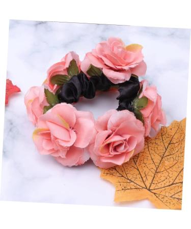 Beavorty 1pc hair wraps for women Hair Ties Scrunchy elastic hair ties elastic Hair Bands Ponytail girls thick hair Ponytail Holders flower hair ties fixed rope vacation the flowers - Buy Online on GoSupps.com