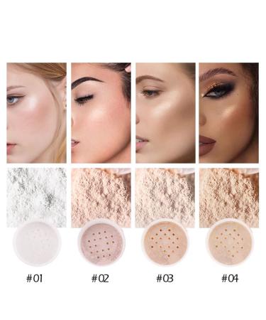 Oil Control Translucent Loose Face Powder - Lightweight Natural Finish - 0.35 Oz/10g (02 Pink) - Buy Online on GoSupps.com