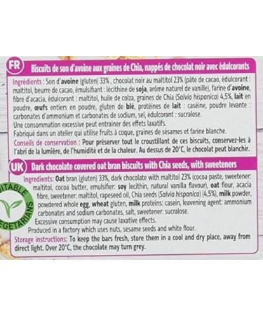 Dukan Biscuits de Son d'Avoine aux Graines de Chia 160 g - Buy Online on GoSupps.com