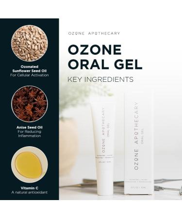 Ozone Apothecary Oral Gel Ozone Oil Infused Gel Dental Care Antibiotic-Free Multipurpose for Promoting Healthy Mouth - Buy Online on GoSupps.com