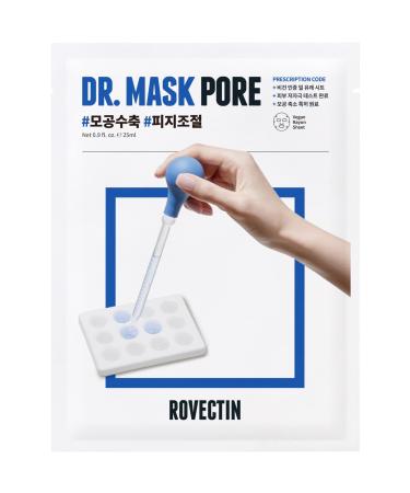 ROVECTIN  Dr. Mask Pore for Sebum Control and Pore Treatment (Pack of 5 each) 5 Count (Pack of 1)