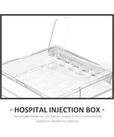 Light-proof Plastic Injection Case - Hospital Grade 2ml Injector Storage Box (2pcs) - Buy Online on GoSupps.com