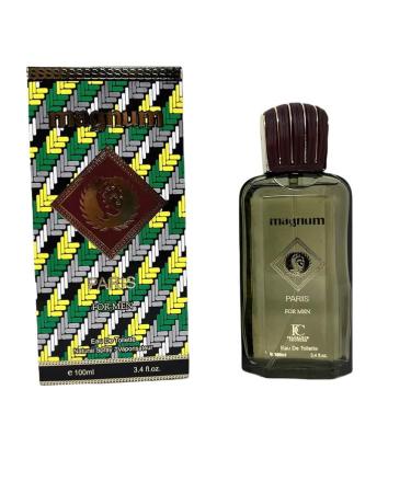 Magnum Paris for Men Cologne For Men's 3.4 Fl. OZ Eau De Toilette Spray