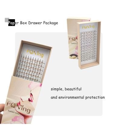 FQNing Glitter Silver Spike Lash Extensions 11mm-16mm - Perfect for Daily Wear, Parties & Weddings - Buy Online on GoSupps.com