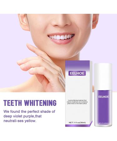 Purple Teeth Whitening Toothpaste | Intensive Stain Removal & Cleansing Paste (2PCs) - Brighten Your Smile Today! - Buy Online on GoSupps.com