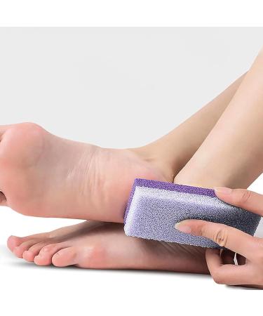 Pumice Stone for Feet Double Sided Foot Scrub Glass Pumice Stone for Feet Foot Pumice Foot Pumice Stone Block Pedicure Exfoliator Tool Double Sided Pedicure Stone Suitable for Home and Beauty Salons - Buy Online on GoSupps.com