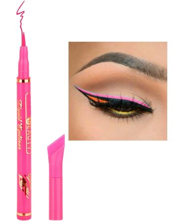 Liquid Eye Pencil - Long-lasting Liner Makeup Waterproof Eye Pencil - Quick-dry Smooth Eyeliner Eye Makeup for Leisure Time Vacation Work Daily Dating Fulenyi Wingtail Eyeliner_03# - Buy Online on GoSupps.com