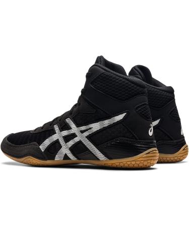 ASICS Men's Matcontrol 2 Wrestling Shoes 9.5 - Black/White | Top-Quality Wrestling Footwear - Buy Online on GoSupps.com