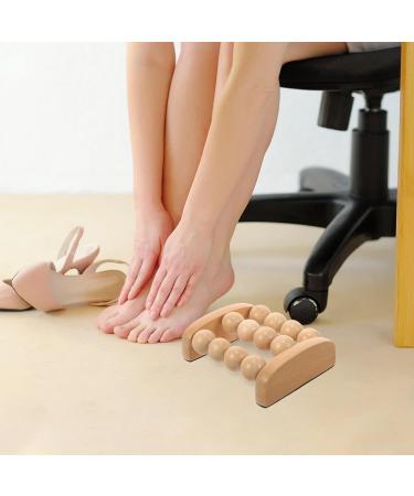 Buy Gatuida Wooden Massage Roller - Hand & Foot Muscle Relaxation Ball - Best Manual Body Roller for Calf & Leg Relief | International Shipping Available - Buy Online on GoSupps.com