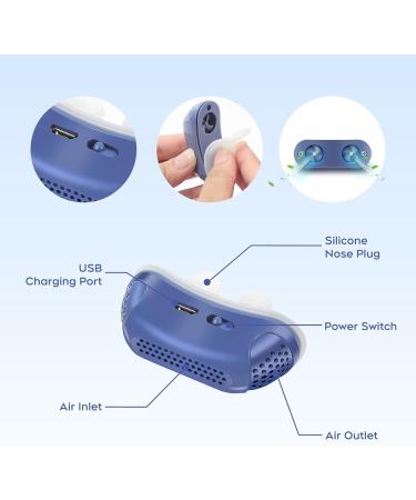 Effective Anti Snoring Devices | Blue-3 Snoring Solutions for Better Sleep - International Shipping - Buy Online on GoSupps.com